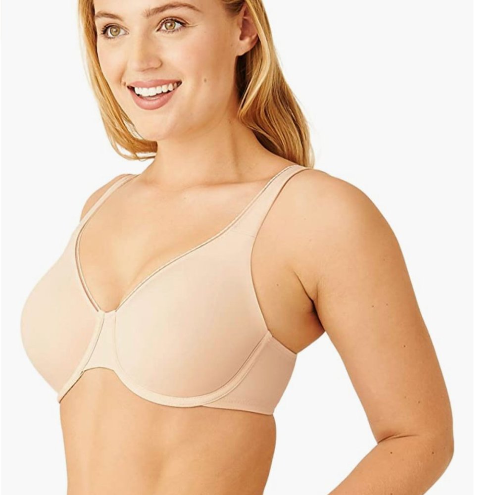 NWT Wacoal Women's High Standards Underwire Bra, sand, 34DD - Picture 2 of 2